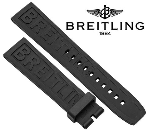 breitling black an white band|authentic Breitling watch bands.